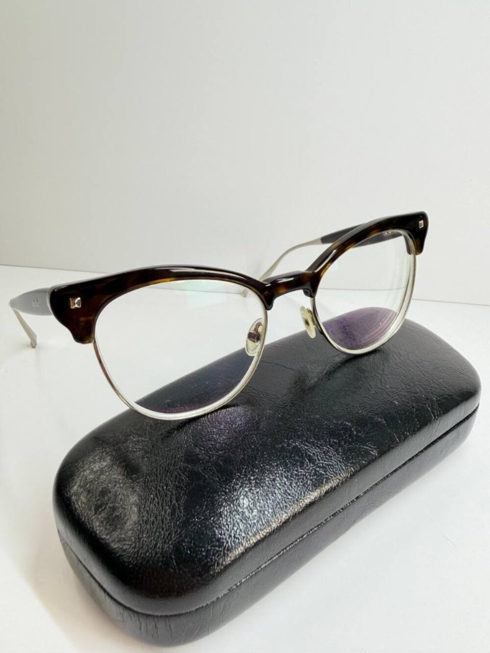MaxMara MM 1271 Eyeglasses – Classic Tortoise & Silver Frame | Excellent Conditi